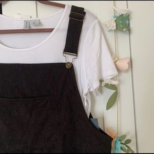 Corduroy Overall Dress
